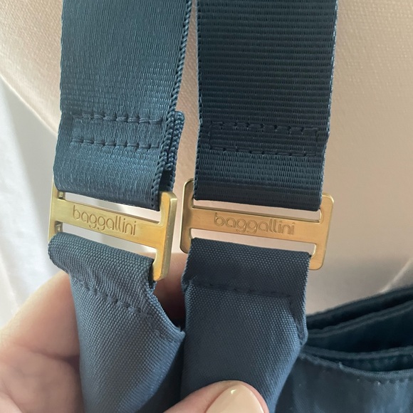 Baggallini San Marino Purse Bag Satchel - Blue - Picture 7 of 10
